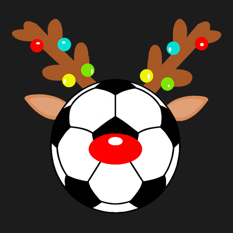 Christmas Reindeer Soccer Ball Design Sports Lover Hoodie & Jogger Set | Artistshot