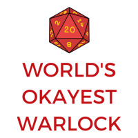 Worlds Okayest Warlock With D20 Dice Women's Pajamas Set | Artistshot