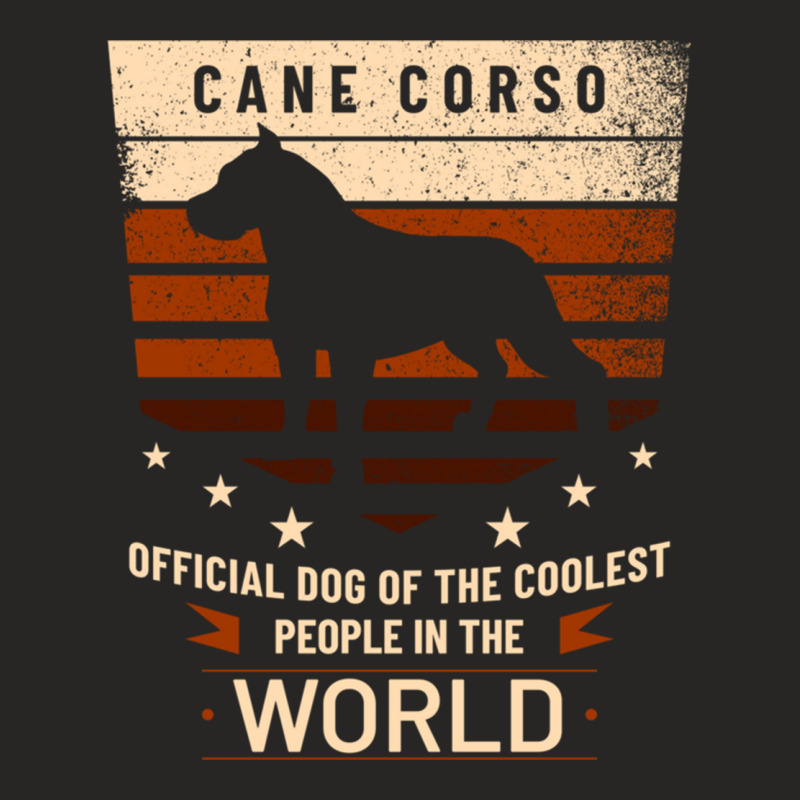 Cane Corso Official Dog Of The Coolest People In The World Pullover Ho Ladies Fitted T-Shirt by cm-arts | Artistshot