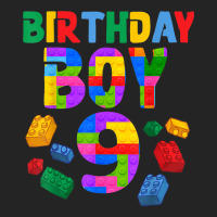 9th Birthday For Master Builder Boy 2013 Block Building Boys 3/4 Sleeve Shirt | Artistshot