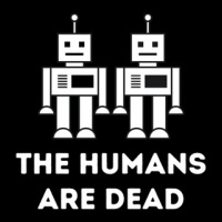 The Humans Are Dead.png V-neck Tee | Artistshot