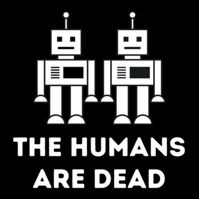 The Humans Are Dead.png V-Neck Tee by HollyAllen | Artistshot