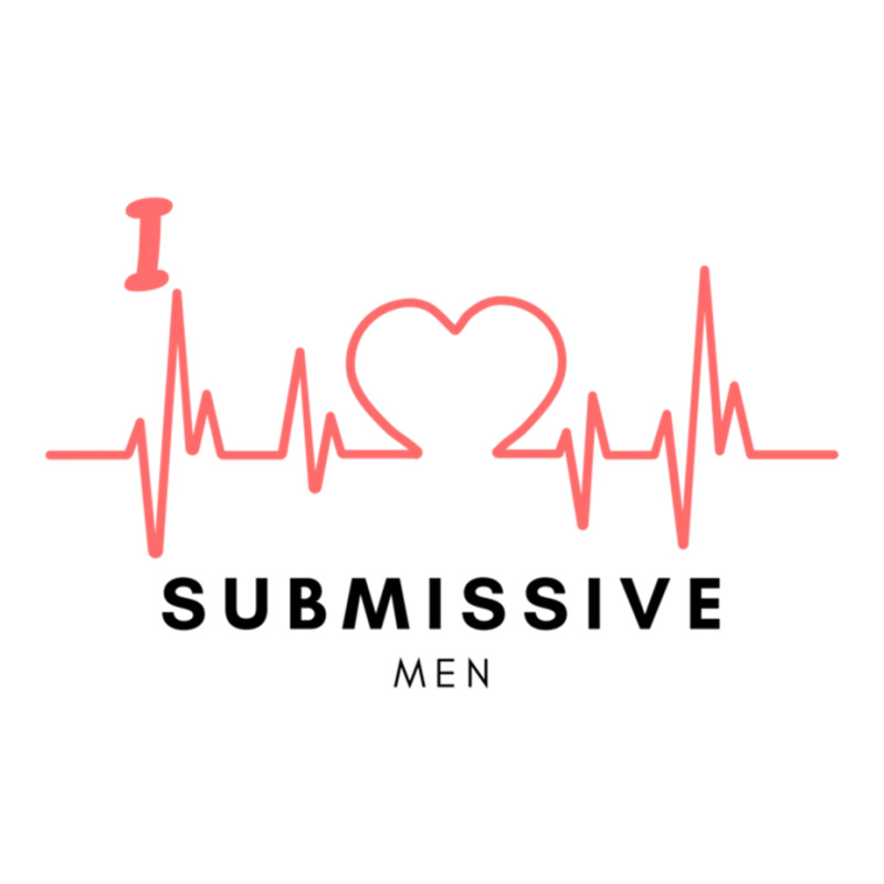 I Love Submissive Men, I Love Submissive, Submissive Men Training, V-Neck Tee by cm-arts | Artistshot