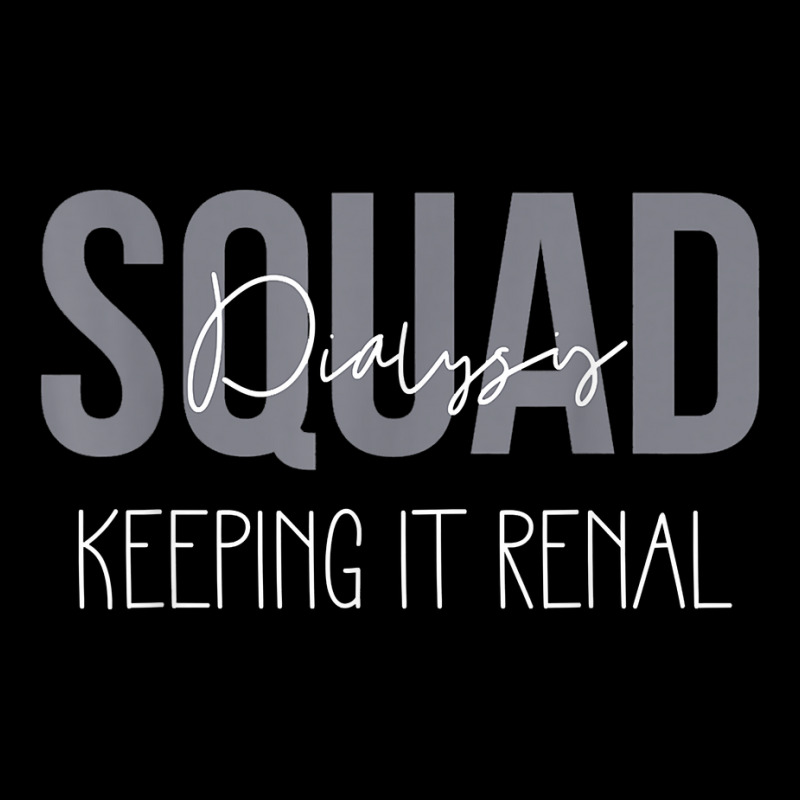 Dialysis Tech Kidney Hemodialysis Nurse Squad Keeping Renal T Shirt Cropped Sweater by cm-arts | Artistshot