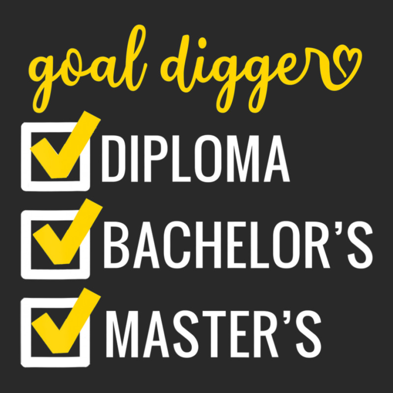 Goal Digger Inspirational Quotes Master's Degree Graduation Printed hat by cm-arts | Artistshot