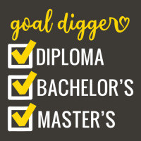 Goal Digger Inspirational Quotes Master's Degree Graduation Bucket Hat | Artistshot