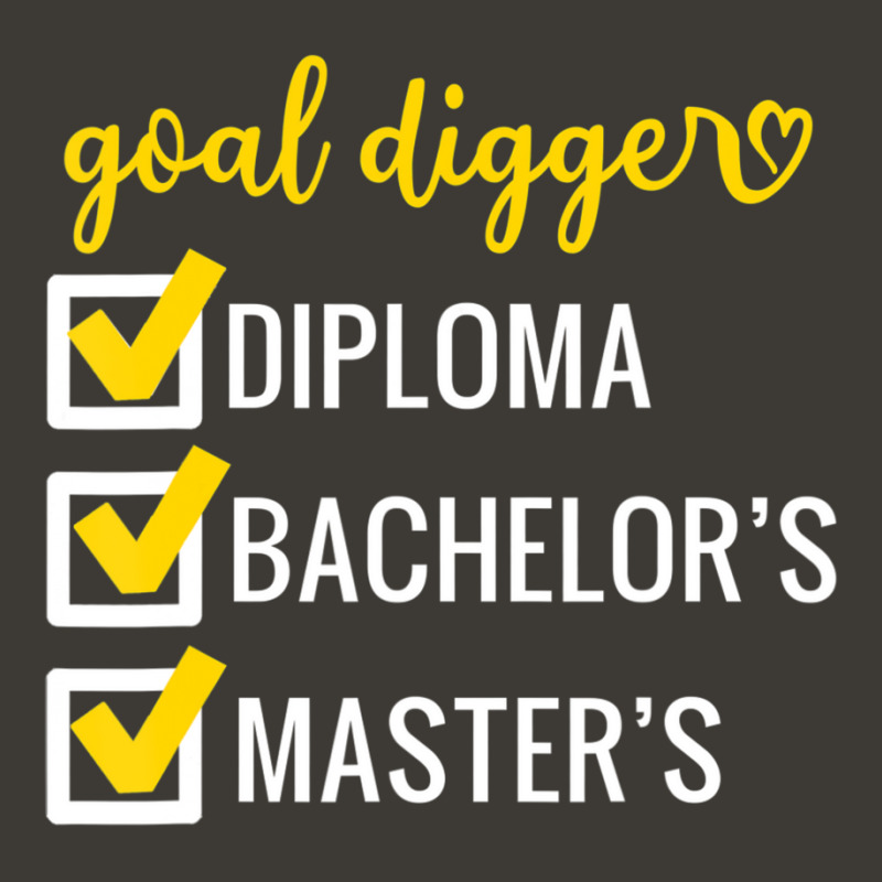 Goal Digger Inspirational Quotes Master's Degree Graduation Bucket Hat by cm-arts | Artistshot