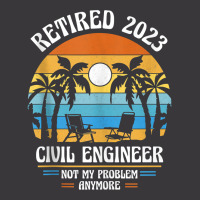 Civil Engineer Retired 2023 Tank Top Ladies Curvy T-shirt | Artistshot