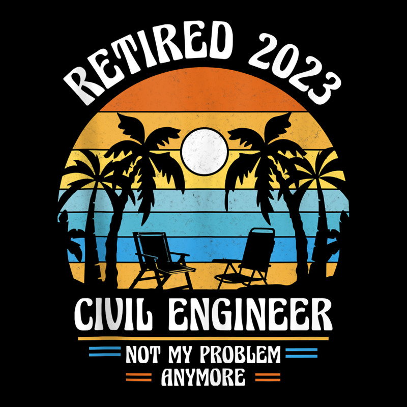 Civil Engineer Retired 2023 Tank Top Cropped Sweater by montistd | Artistshot