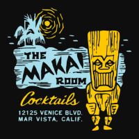 The Makai Room Los Angeles, Ca Vintage Tiki Bar Crop Top | Artistshot