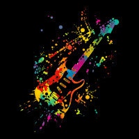 Musical Instrument Musician Music Rainbow Electric Guitar Youth Jogger | Artistshot