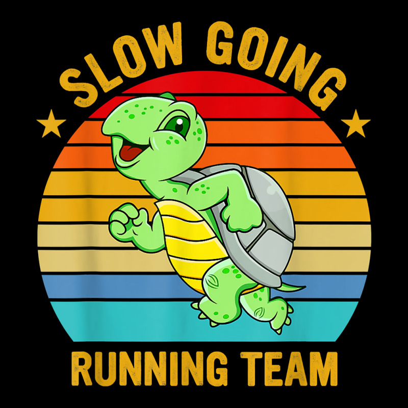 Slow Going Running Team Funny Turtle Marathon Runner T Shirt Zipper Hoodie by cm-arts | Artistshot