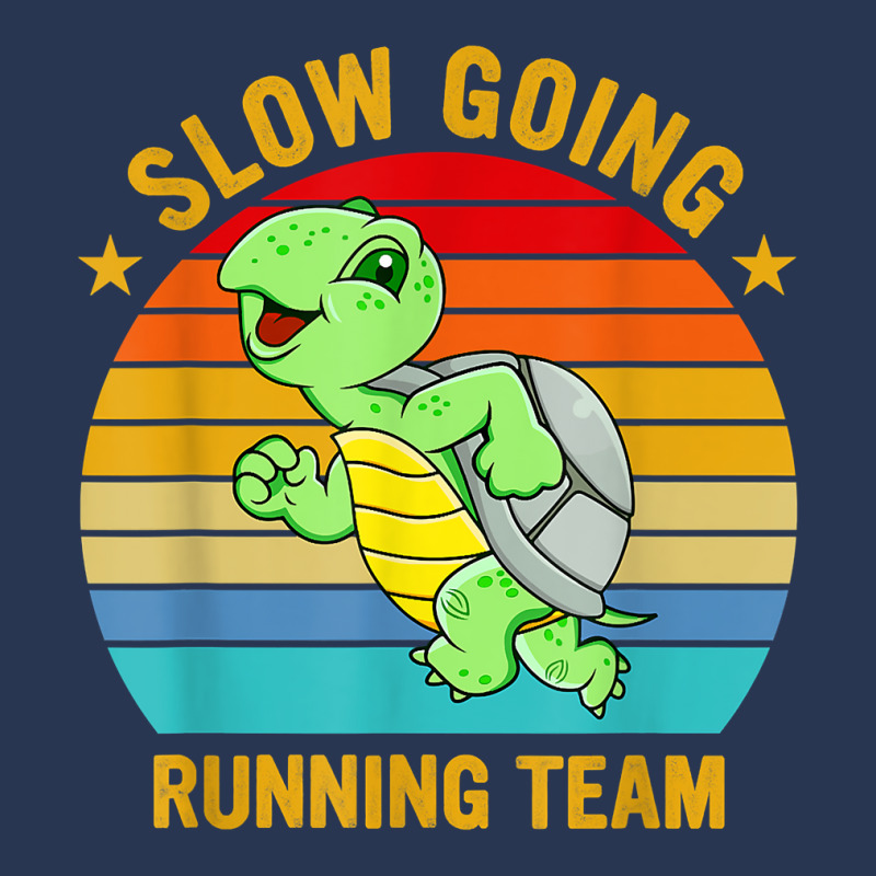 Slow Going Running Team Funny Turtle Marathon Runner T Shirt Men Denim Jacket by cm-arts | Artistshot