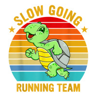 Slow Going Running Team Funny Turtle Marathon Runner T Shirt Crop Top | Artistshot