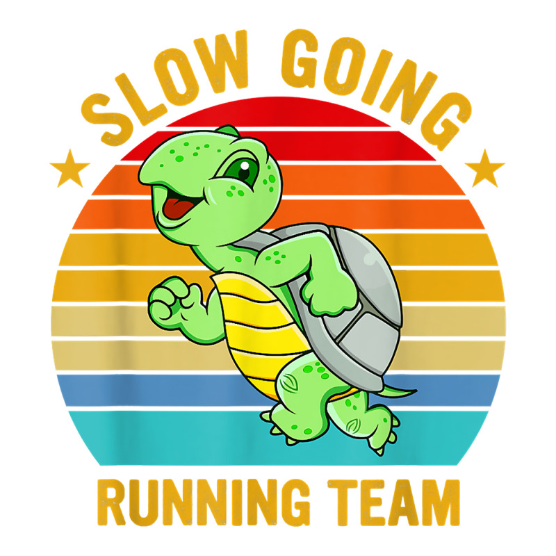 Slow Going Running Team Funny Turtle Marathon Runner T Shirt Crop Top by cm-arts | Artistshot