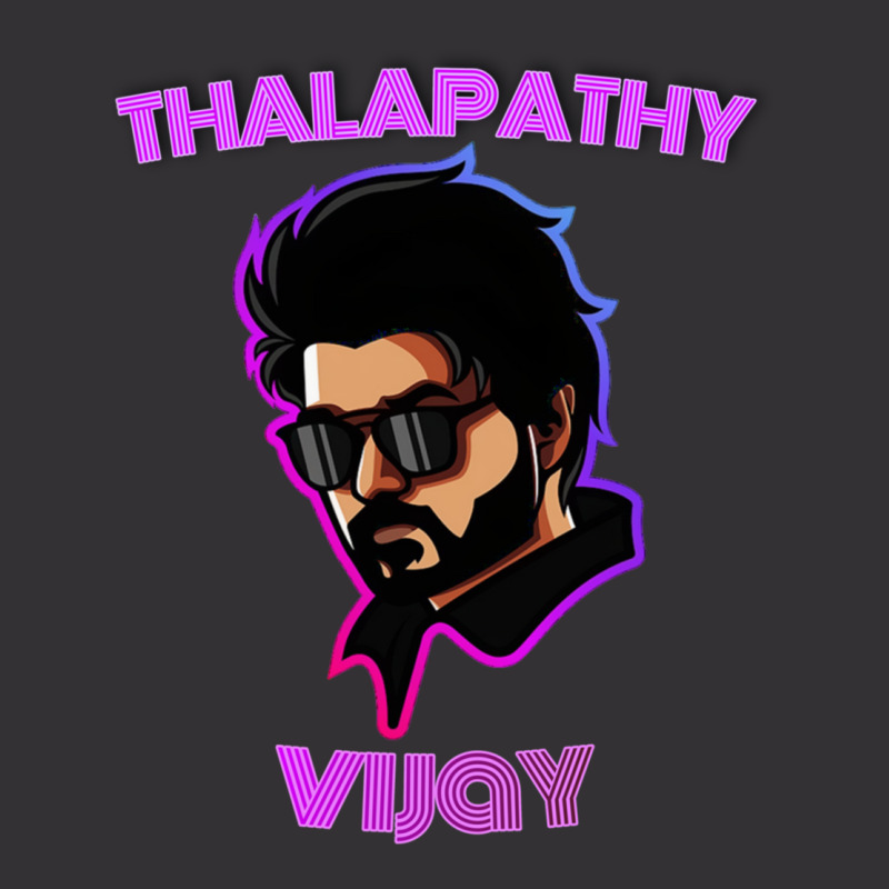 Master Thalapathy Vijay Illustration Tri-blend Vintage Hoodie by TERESALIRES | Artistshot