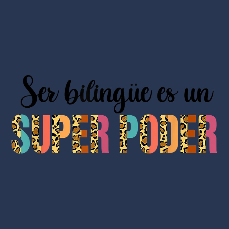 Ser Bilingue Es Un Super Poder Spanish Teacher Bilingual T Shirt Ladies Denim Jacket by cm-arts | Artistshot