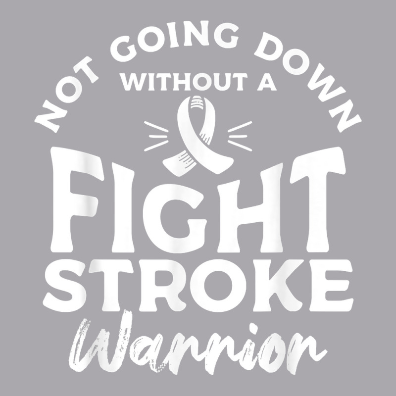 Not Going Down Without A Fight Stroke Warrior Awareness T Shirt Youth 3/4 Sleeve by cm-arts | Artistshot