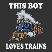 This Boy Loves Trains Train Wagon Lover S Baby Bodysuit | Artistshot