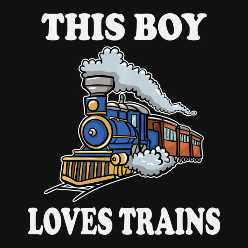 This Boy Loves Trains Train Wagon Lover S Baby Beanies by cm-arts | Artistshot