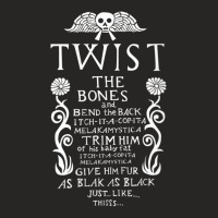 Womens Twist The Bones And Bend The Back Halloween V-neck Ladies Fitted T-shirt | Artistshot