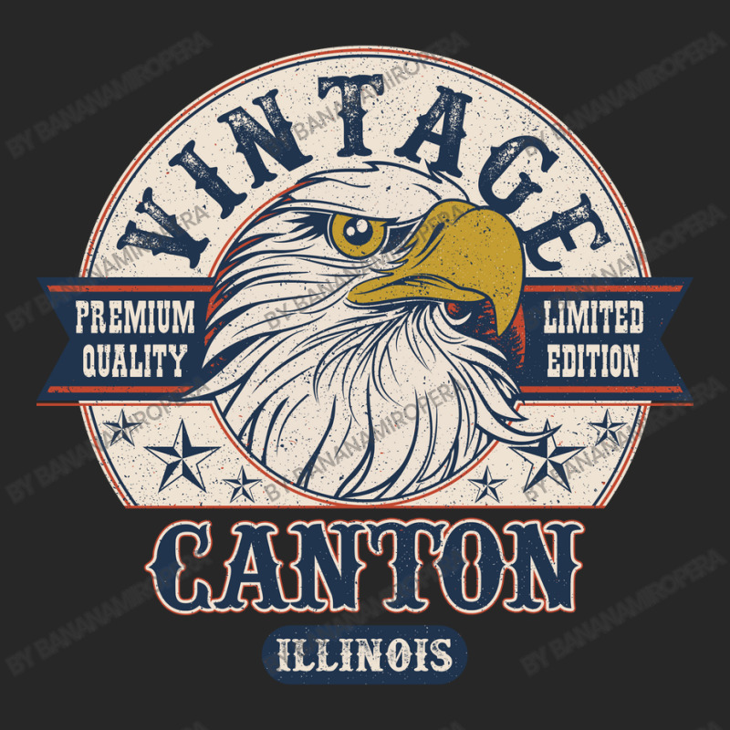 Retro Bald Eagle Canton Illinois Vintage Limited Edition Women's Pajamas Set | Artistshot