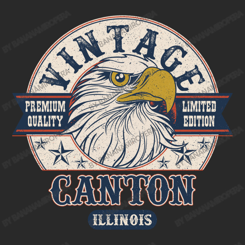 Retro Bald Eagle Canton Illinois Vintage Limited Edition Toddler T-shirt | Artistshot