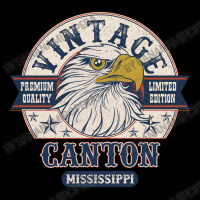 Retro Bald Eagle Canton Mississippi Vintage Limited Edition Women's V-neck T-shirt | Artistshot