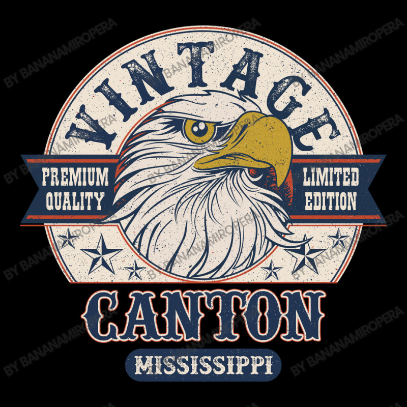 Retro Bald Eagle Canton Mississippi Vintage Limited Edition Youth Zipper Hoodie | Artistshot