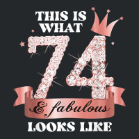 74 & Fabulous I Rose And Black Party Group Candid Photo Item Crewneck Sweatshirt | Artistshot