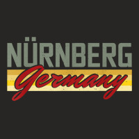 Nuremberg Bavaria Dialect Middle Franconia Germany Souvenir T Shirt Ladies Fitted T-shirt | Artistshot