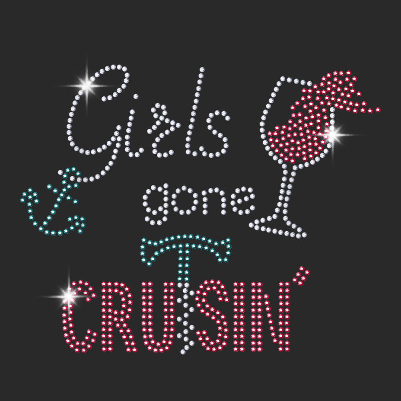 Girls Gone Cruisin Pink Wine Bling Rhinestone Tee For Woman T Shirt Toddler T-shirt by claudettemeskqx | Artistshot