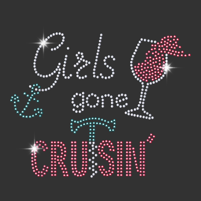 Girls Gone Cruisin Pink Wine Bling Rhinestone Tee For Woman T Shirt Baby Bodysuit by claudettemeskqx | Artistshot