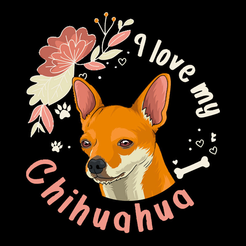 Short Haired Chihuahua T  Shirt I Love My Short Haired Chihuahua Dog O V-neck Tee | Artistshot