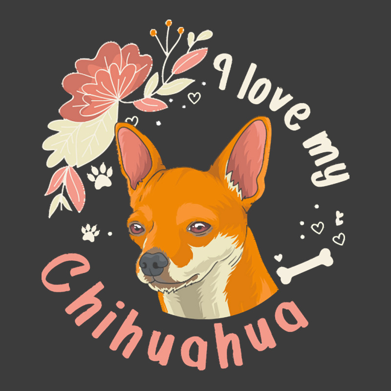 Short Haired Chihuahua T  Shirt I Love My Short Haired Chihuahua Dog O Men's Polo Shirt | Artistshot