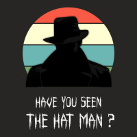 Hat Man Shadow People - Sleep Paralysis .png Ladies Fitted T-shirt | Artistshot