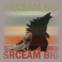 Scream Big. Lucky Lizard With Dinosaur Shadow For Pet Lover Long Sleev Vintage Short | Artistshot