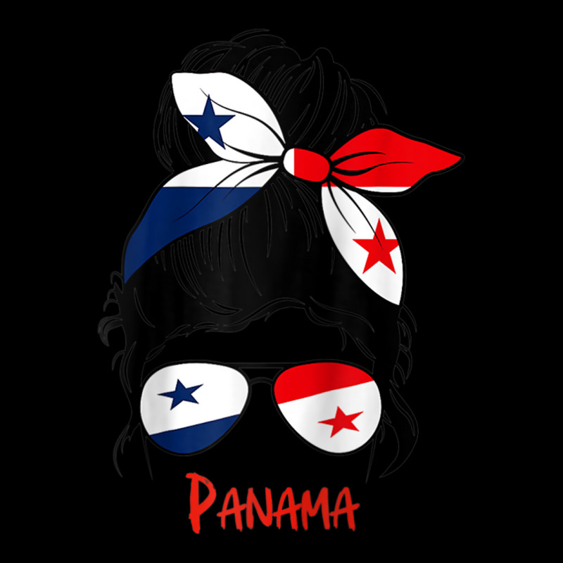 Panamanian Girl Panama Chica Panameña Flag Raglan Baseball Tee Zipper Hoodie by cm-arts | Artistshot