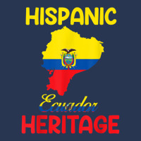 Ecuador Map Ecuador Flag Hispanic Heritage Latin Month T Shirt Ladies Denim Jacket | Artistshot