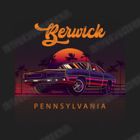 Berwick Pennsylvania Retro Vintage 80s 90s Muscle Cars Retrowave Aesth Drawstring Bags | Artistshot