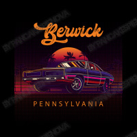 Berwick Pennsylvania Retro Vintage 80s 90s Muscle Cars Retrowave Aesth Adjustable Cap | Artistshot