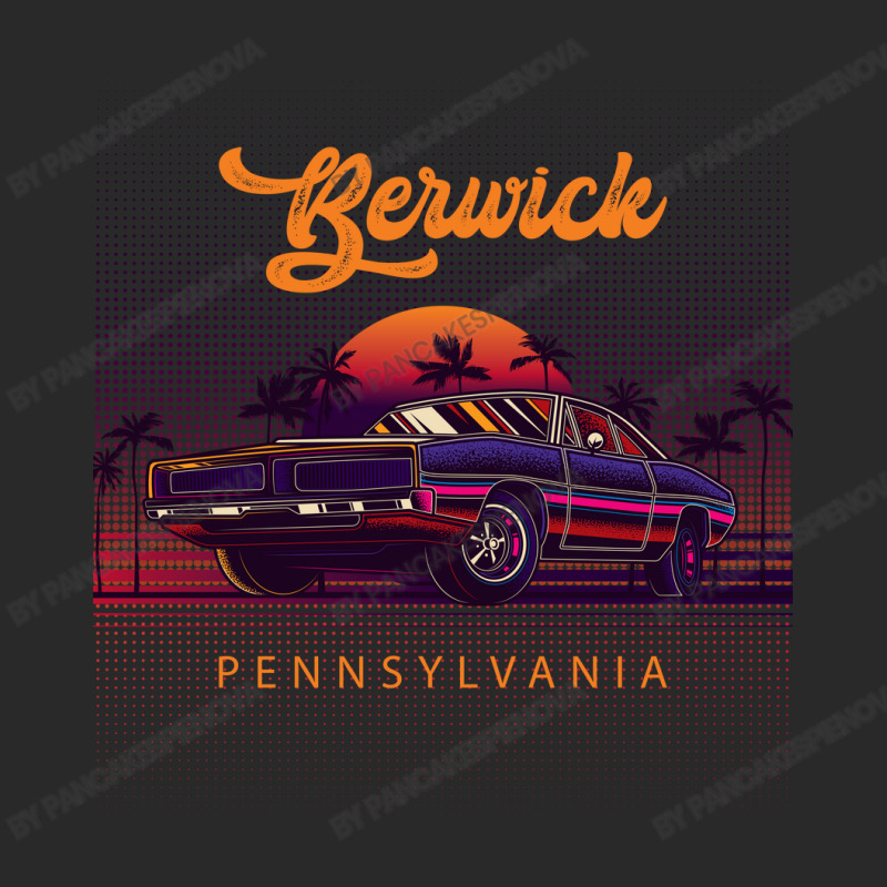 Berwick Pennsylvania Retro Vintage 80s 90s Muscle Cars Retrowave Aesth Printed Hat | Artistshot