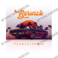 Berwick Pennsylvania Retro Vintage 80s 90s Muscle Cars Retrowave Aesth Sticker | Artistshot