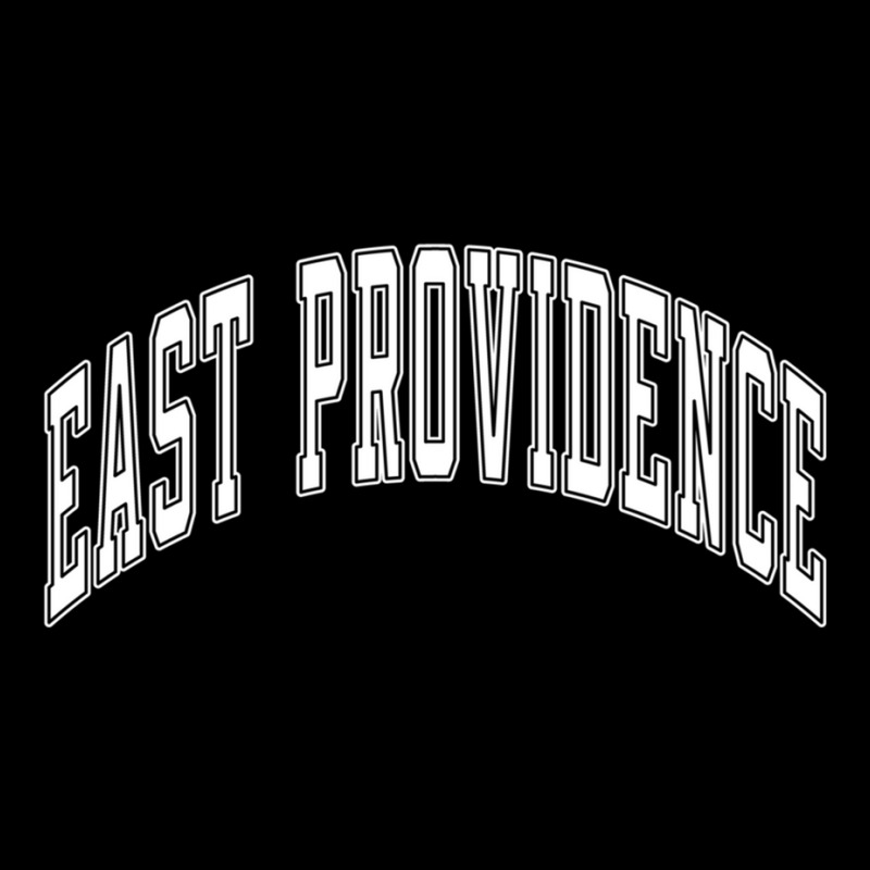 East Providence Rhode Island Ri Varsity Style White Text Long Sleeve T Adjustable Cap by cm-arts | Artistshot