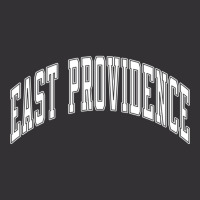 East Providence Rhode Island Ri Varsity Style White Text Long Sleeve T Vintage Short | Artistshot