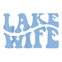 Lake Life Lake Wife Wavy Retro Bachelorette Party House T Shirt Crewneck Sweatshirt | Artistshot