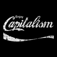 Enjoy Capitalism (rusted Version) Adjustable Cap | Artistshot