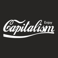 Enjoy Capitalism 1 Ladies Fitted T-shirt | Artistshot