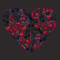 Musical Notes Heart Racerback Tank | Artistshot