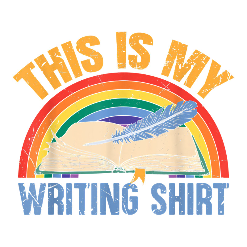 This Is My Writing Shirt T Shirt Men's T-shirt Pajama Set | Artistshot